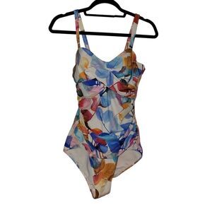 Profile By Gottex Multicolor Floral One Piece Swimsuit
